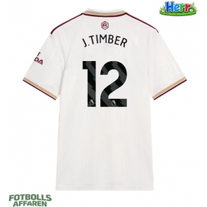 Arsenal Jurrien Timber #12 Tredje Tröja 2025-26 Kortärmad